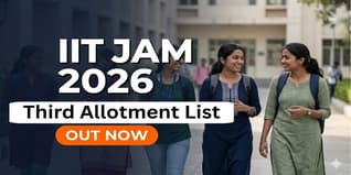 IIT JAM 2026 JOAPS Third Allotment List Released at jam2026.iitb.ac.in; Check Last Date to Pay Seat Booking Fee